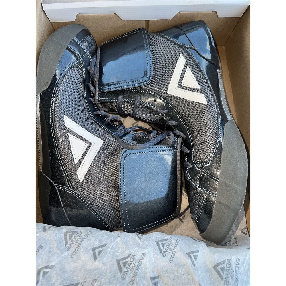 ADAMS O Pro Boxing Shoes Mens 13 NEW IN BOX Trainers Excellent Grey Cool Ox